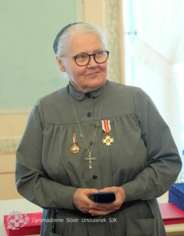 Odznaczenie dla s. Urszuli Michalak